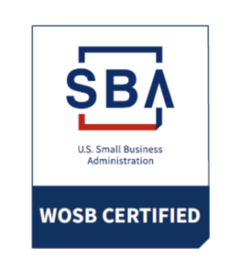 WOSB Certified certification badge